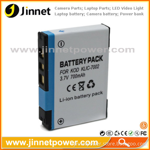 For Kodak Easyshare V530 V603 Cameras Internal Battery 3.7v Klic-7002